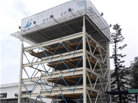 深圳市龍笛工業園升降橫移類立體車庫項目